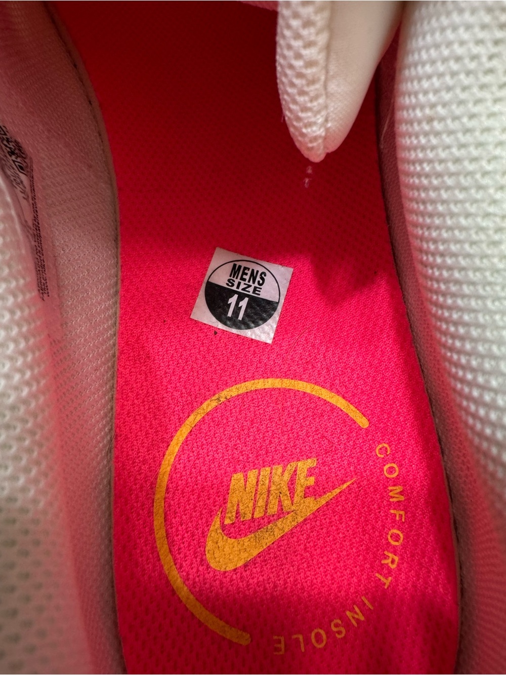 Nike Mens Excee Air Max Turquoise Pink white Sneakers - Picture 7 of 7